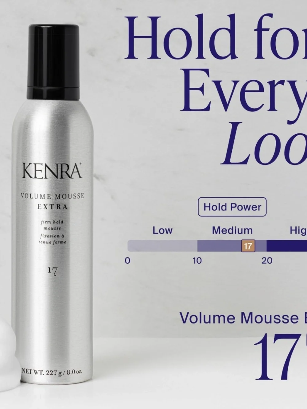 Kenra Volume Mousse Extra 17 - 8 oz Firm Hold
